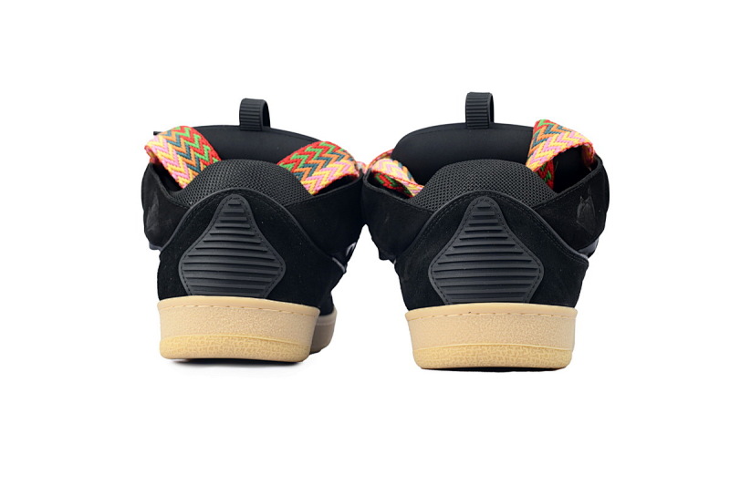 【EA1ET】黑黄色 顶级版本浪凡运动鞋休闲面包鞋 LANVIN Black Yellow
