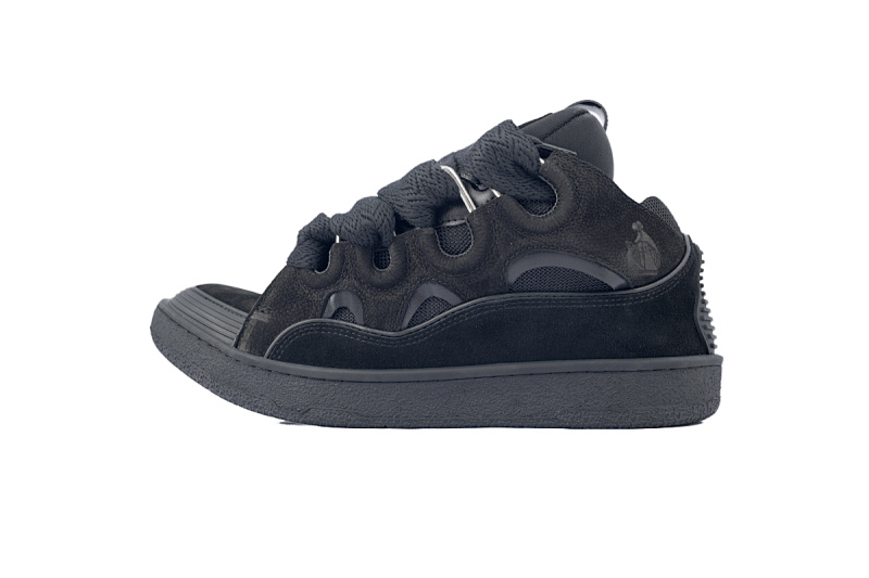 【EA1ET】全黑 顶级版本浪凡运动鞋休闲面包鞋 LANVIN Black