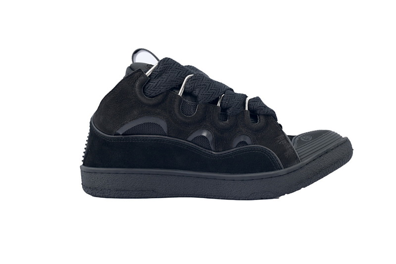 【EA1ET】全黑 顶级版本浪凡运动鞋休闲面包鞋 LANVIN Black