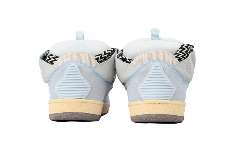 【EA1ET】蓝色 顶级版本浪凡运动鞋休闲面包鞋 LANVIN White Blue