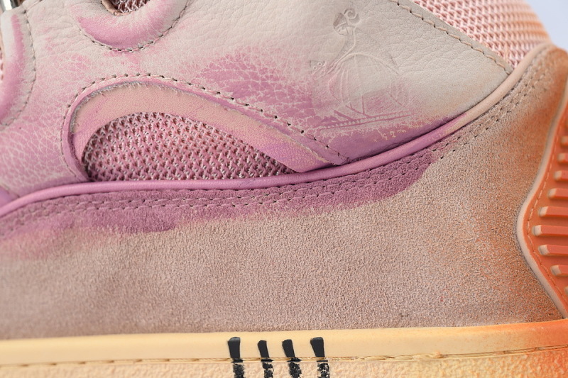 【FA5ET】泼墨粉 顶级版本浪凡运动鞋休闲面包鞋 LANVIN Pink