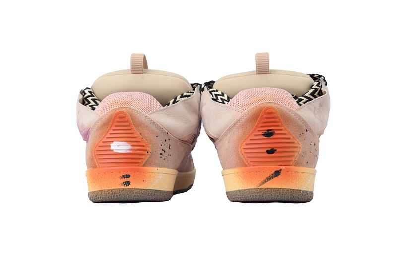 【FA5ET】泼墨粉 顶级版本浪凡运动鞋休闲面包鞋 LANVIN Pink