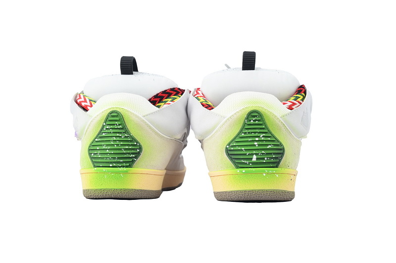 【FA5ET】泼墨白 顶级版本浪凡运动鞋休闲面包鞋 LANVIN White