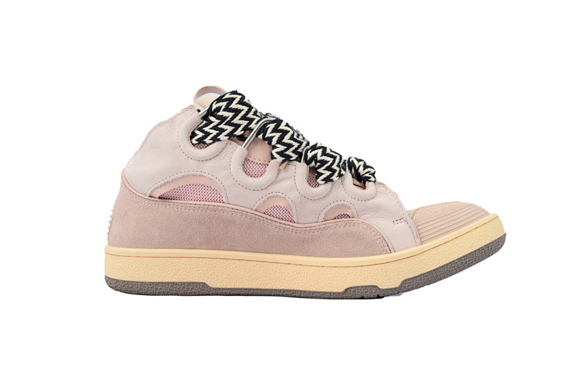 【EA1ET】粉色 顶级版本浪凡运动鞋休闲面包鞋 LANVIN Pink