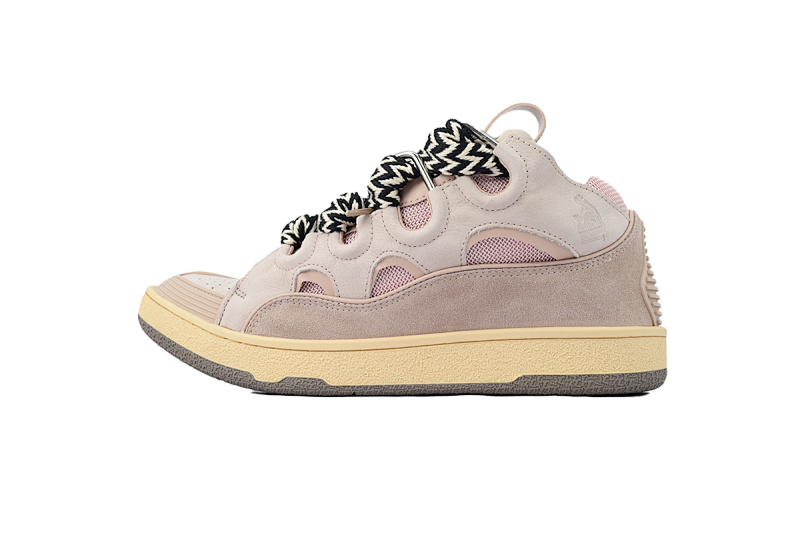 【EA1ET】粉色 顶级版本浪凡运动鞋休闲面包鞋 LANVIN Pink