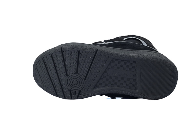 【EA1ET】黑银面 顶级版本浪凡运动鞋休闲面包鞋 LANVIN Black