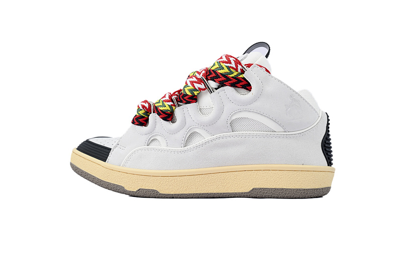 【EA1ET】灰白色 顶级版本浪凡运动鞋休闲面包鞋 LANVIN White
