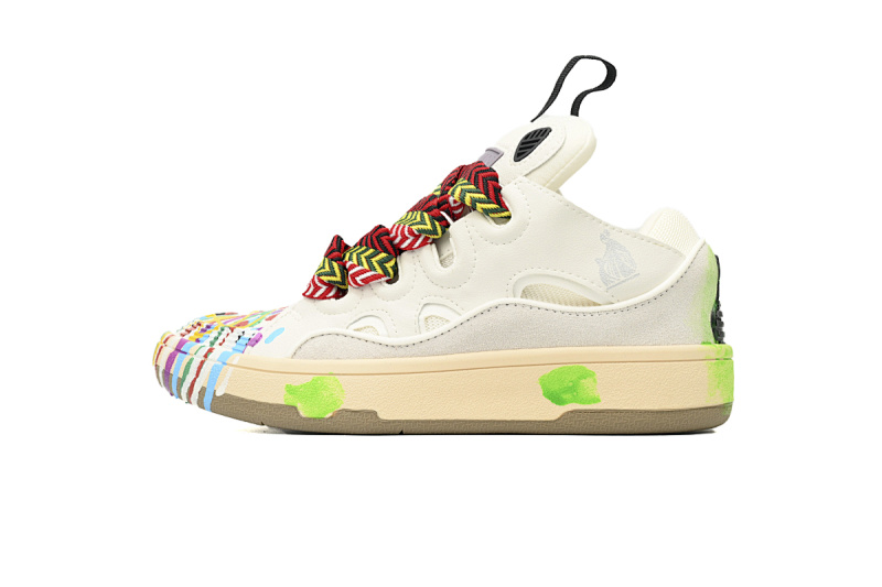 yupoo_305046_2e4450d1.jpg 【CA1ET】七彩绘 浪凡运动鞋休闲鞋面包鞋 LANVIN White Seven Color Painting