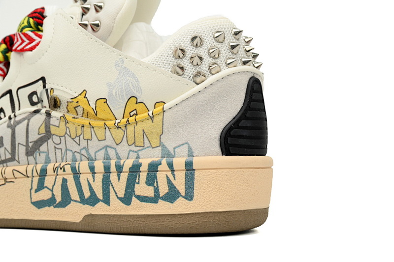 yupoo_305094_2422eba7.jpg 【CA1ET】黑彩绘 浪凡运动鞋休闲鞋面包鞋 LANVIN White Black Painted