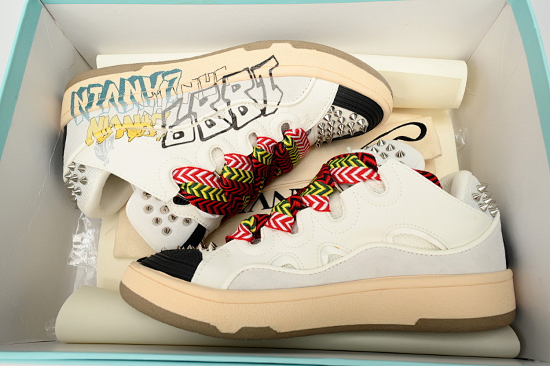yupoo_305094_489402f8.jpg 【CA1ET】黑彩绘 浪凡运动鞋休闲鞋面包鞋 LANVIN White Black Painted
