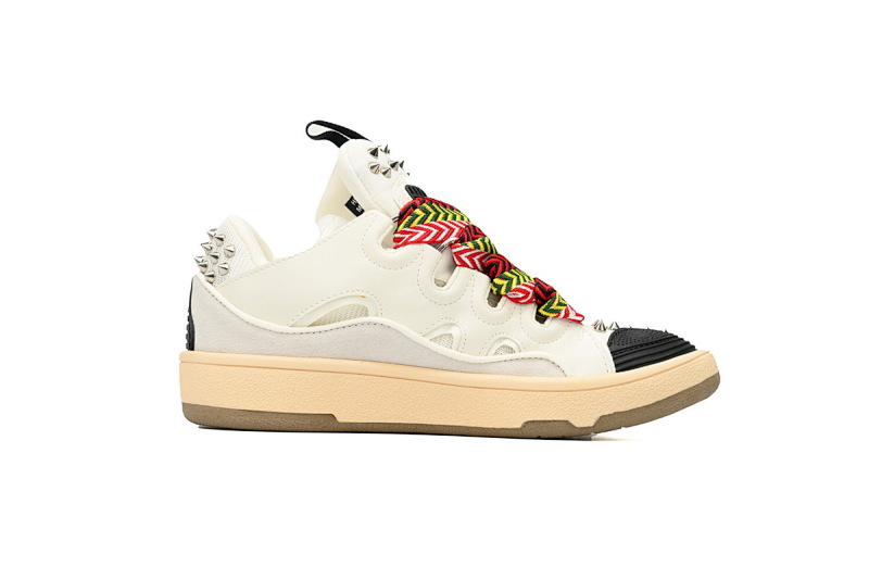yupoo_305094_ca110bad.jpg 【CA1ET】黑彩绘 浪凡运动鞋休闲鞋面包鞋 LANVIN White Black Painted