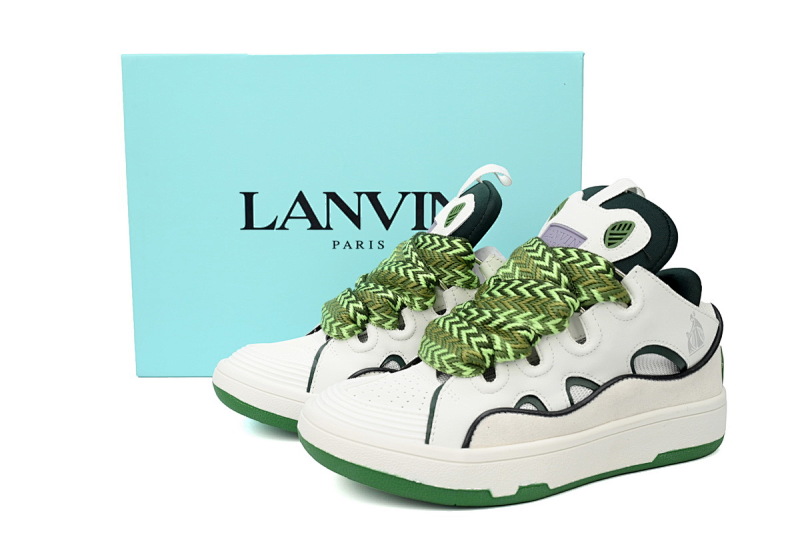 yupoo_305310_0ca75cfd.jpg 【CA1ET】白绿 浪凡运动鞋休闲鞋面包鞋 LANVIN White White Green