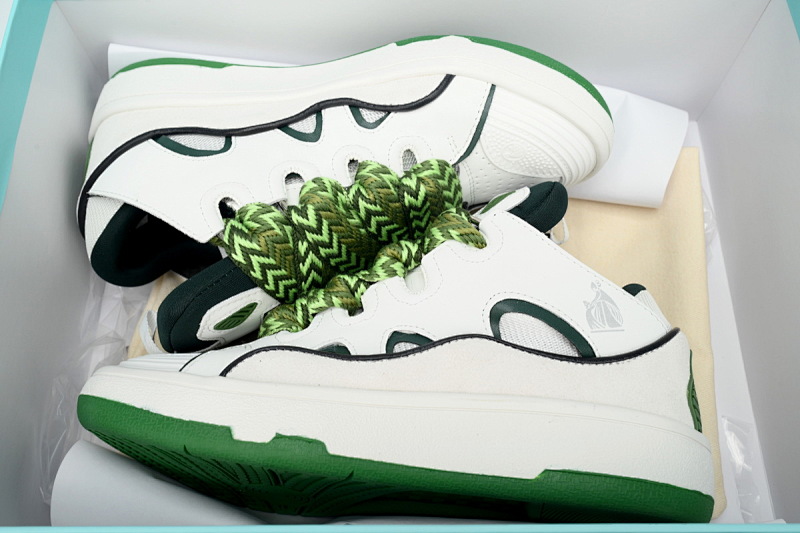 yupoo_305310_2eb0530d.jpg 【CA1ET】白绿 浪凡运动鞋休闲鞋面包鞋 LANVIN White White Green