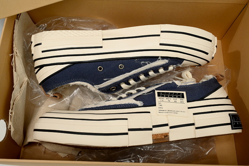 【CA7ET】海军蓝 吴建豪XVESSELGOP硫化鞋 S19X001N xVESSEL G.O.P.Lows Navy Blue