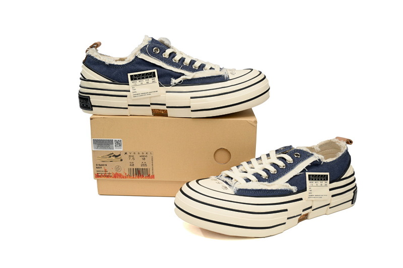 【CA7ET】海军蓝 吴建豪XVESSELGOP硫化鞋 S19X001N xVESSEL G.O.P.Lows Navy Blue
