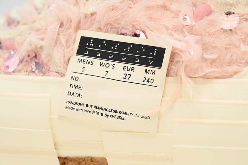 【CA7ET】粉色亮片 吴建豪XVESSELGOP硫化鞋 F23x72C xVESSEL G.O.P.Lows Pink Sequins