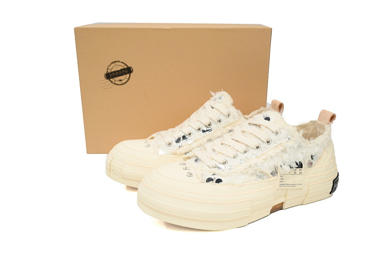 【CA7ET】白色亮片 吴建豪XVESSELGOP硫化鞋 S23X13S xVESSEL G.O.P.Lows Self Colored Sequins