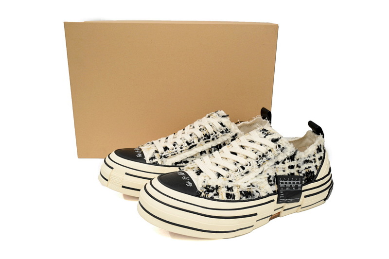 【CA7ET】黑粗呢 吴建豪XVESSELGOP硫化鞋 F21X28B xVESSEL G.O.P.Lows Black Coarse Cloth