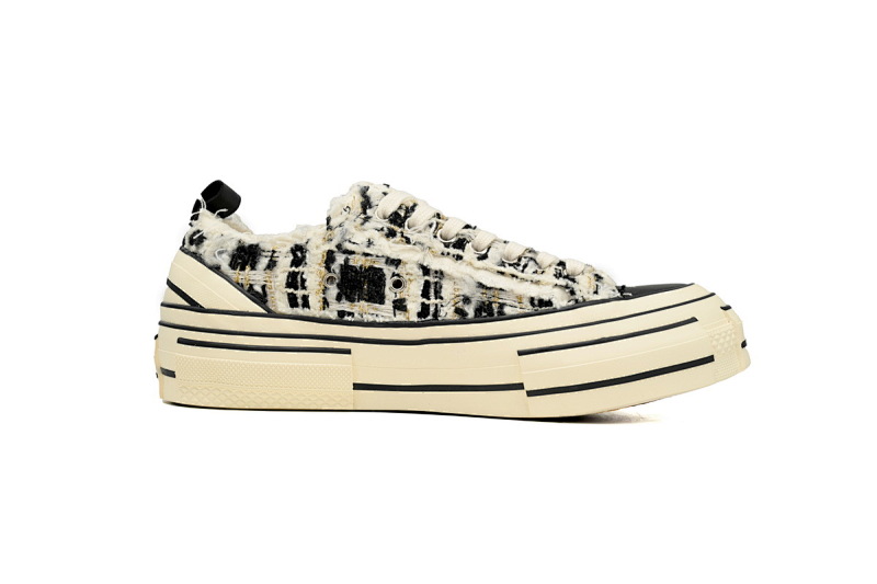 【CA7ET】黑粗呢 吴建豪XVESSELGOP硫化鞋 F21X28B xVESSEL G.O.P.Lows Black Coarse Cloth