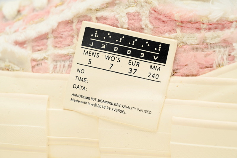 【CA7ET】粉粗昵 吴建豪XVESSELGOP硫化鞋 F22X75PW xVESSEL G.O.P.Lows Pink Coarse Nickname