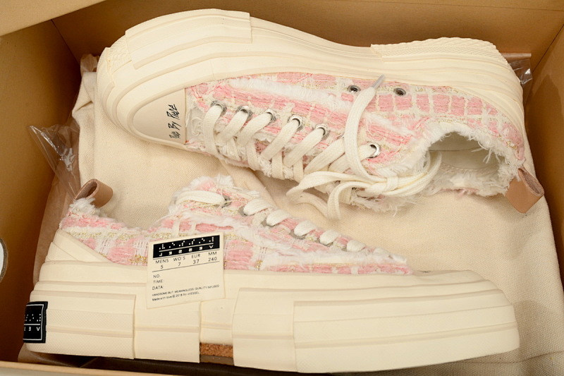 【CA7ET】粉粗昵 吴建豪XVESSELGOP硫化鞋 F22X75PW xVESSEL G.O.P.Lows Pink Coarse Nickname