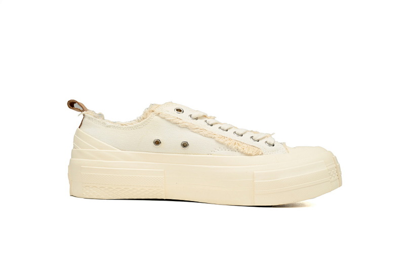【CA7ET】经典全白 吴建豪XVESSELGOP硫化鞋 S20X010W xVESSEL G.O.P.Lows Classic All White