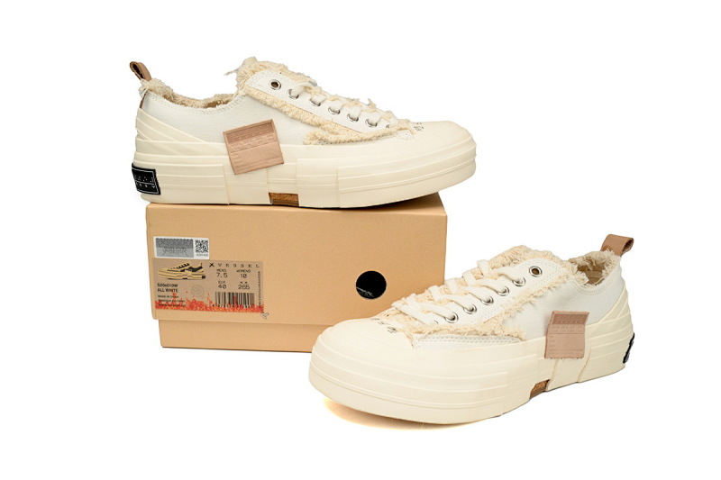 【CA7ET】经典全白 吴建豪XVESSELGOP硫化鞋 S20X010W xVESSEL G.O.P.Lows Classic All White