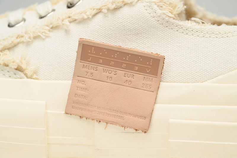 【CA7ET】经典全白 吴建豪XVESSELGOP硫化鞋 S20X010W xVESSEL G.O.P.Lows Classic All White
