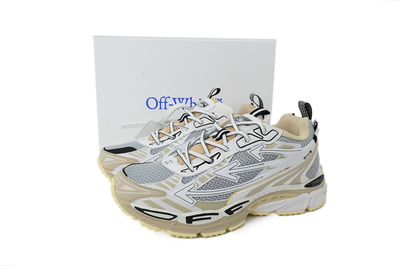 【CP3MI】米灰色 OFFWHITE跑鞋系列 OWIA289S26 FAB000564 Off-White Wmns Be Right beige-gray