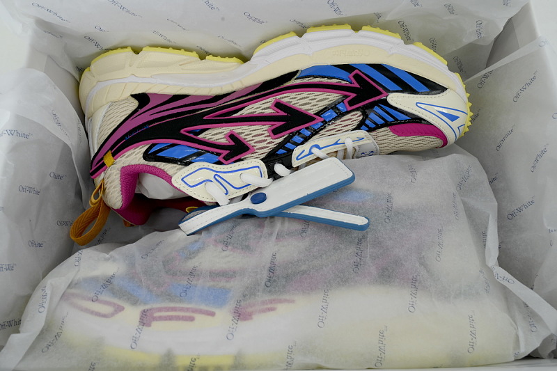 【CP3MI】洋红色 OFFWHITE跑鞋系列 W289S6F0061 00RUBBER Off-White Wmns Be Right 'Magenta'