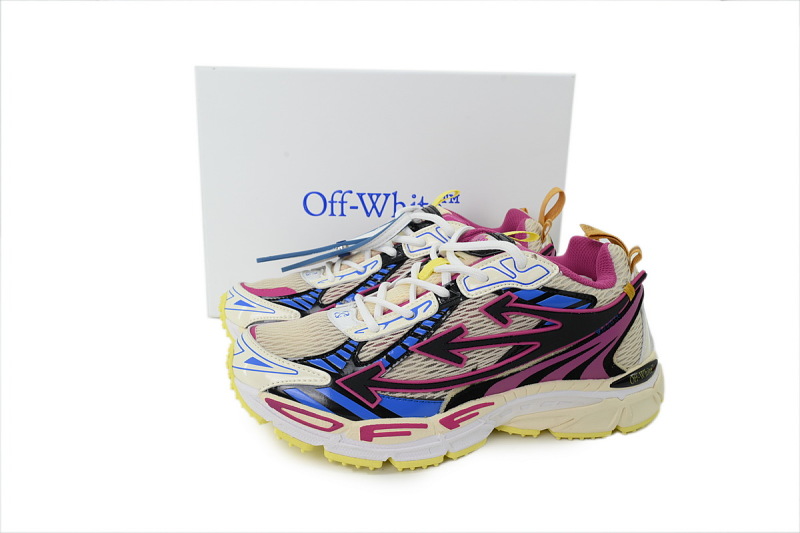 【CP3MI】洋红色 OFFWHITE跑鞋系列 W289S6F0061 00RUBBER Off-White Wmns Be Right 'Magenta'