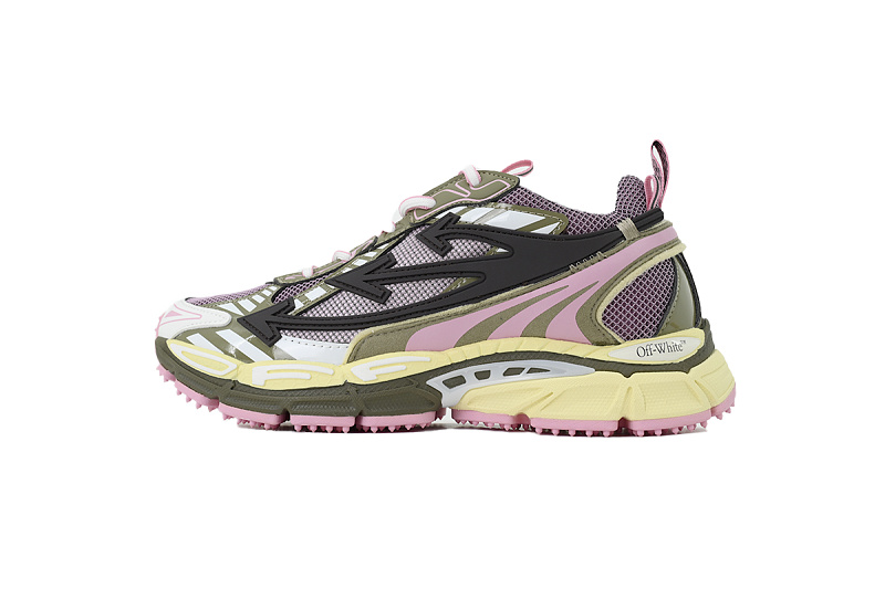 【CP3MI】粉绿 OFFWHITE跑鞋系列 OWIA289S26 FAB002633C Off-White Wmns Be Right 'Pink Green'