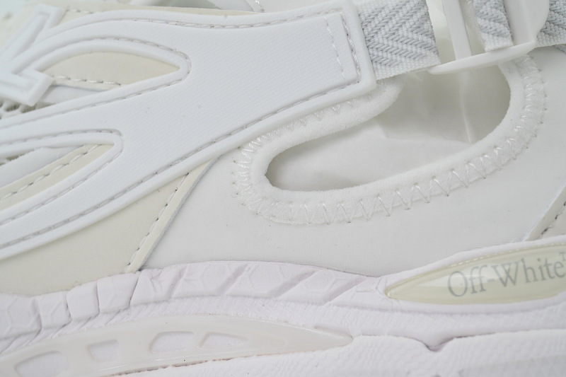 【CP3MI】象牙白 OFFWHITE跑鞋系列 OMIA29SS 26FAB00 10101 FF-WHITE Out Of Lvory White