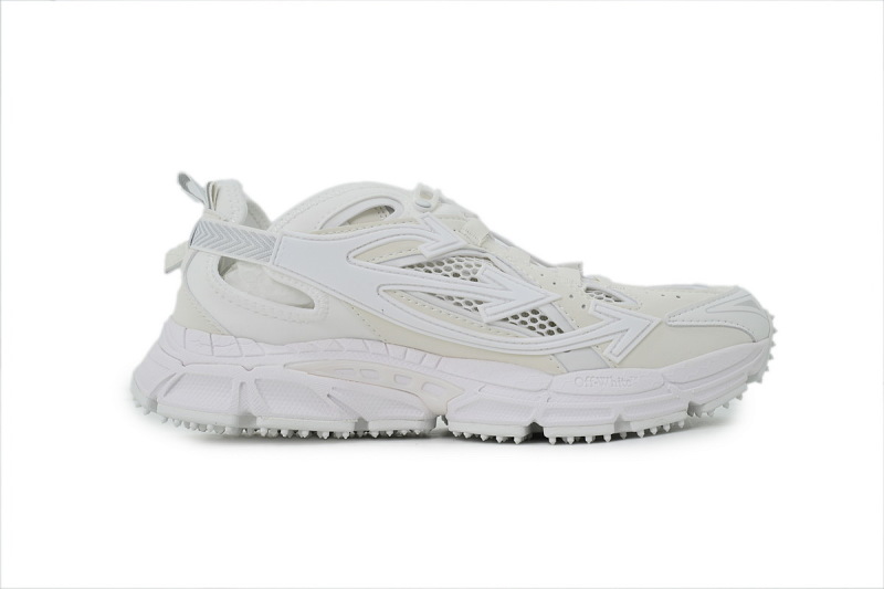 【CP3MI】象牙白 OFFWHITE跑鞋系列 OMIA29SS 26FAB00 10101 FF-WHITE Out Of Lvory White