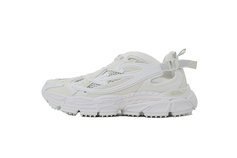 【CP3MI】象牙白 OFFWHITE跑鞋系列 OMIA29SS 26FAB00 10101 FF-WHITE Out Of Lvory White