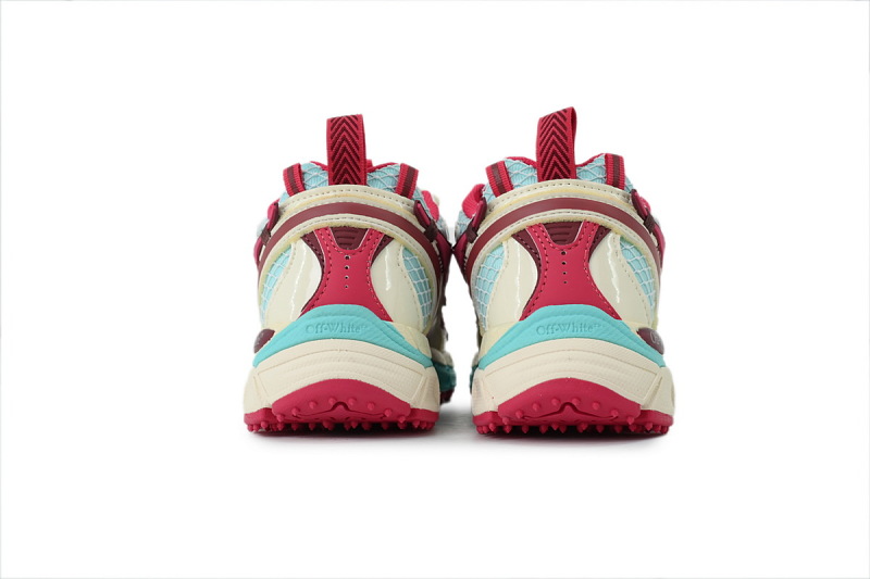 【CP3MI】玫红 OFFWHITE跑鞋系列 OWIA289S 26FAB00 47175 Off-White Wmns Be Right Back 'Powder Blue Coral Red'