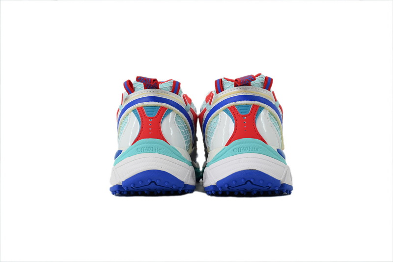 【CP3MI】蓝红 OFFWHITE跑鞋系列 OMIA295 S26FAB00 43E47 FF-WHITE Out Of Blue Red