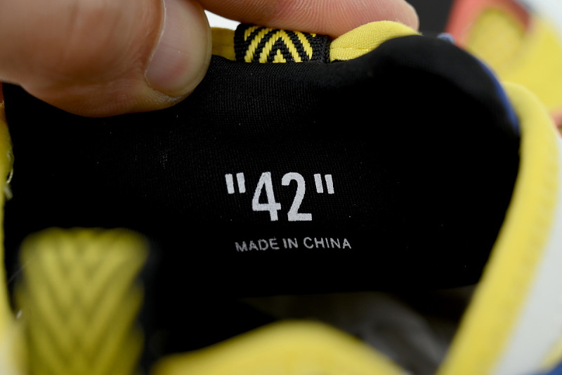 【CP3MI】黄色 OFFWHITE跑鞋系列 OMIA29S S26FAB00 11884 FF-WHITE Out Of Yellow