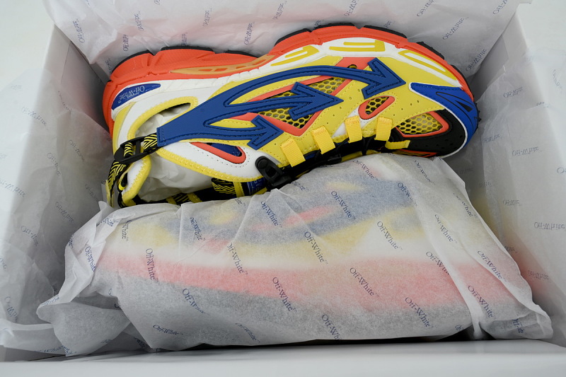 【CP3MI】黄色 OFFWHITE跑鞋系列 OMIA29S S26FAB00 11884 FF-WHITE Out Of Yellow