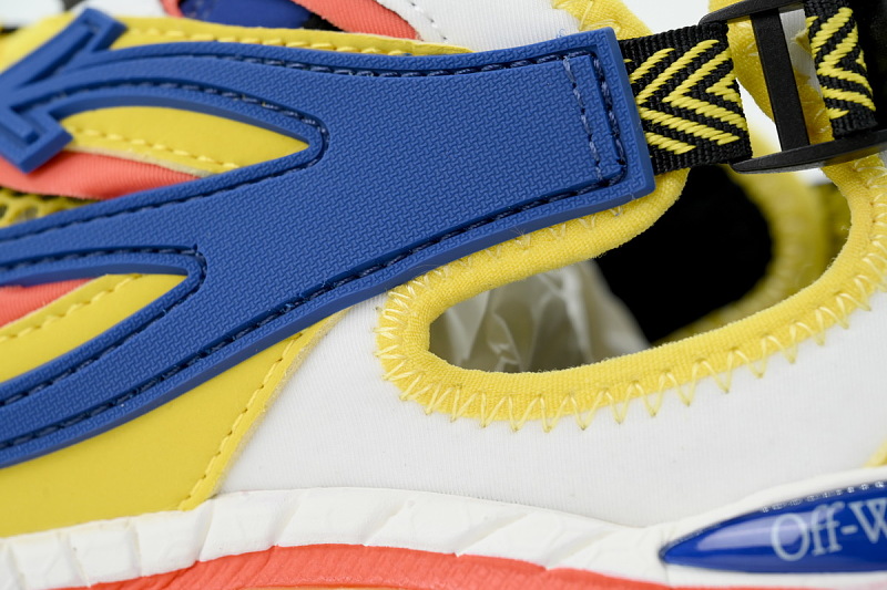 【CP3MI】黄色 OFFWHITE跑鞋系列 OMIA29S S26FAB00 11884 FF-WHITE Out Of Yellow