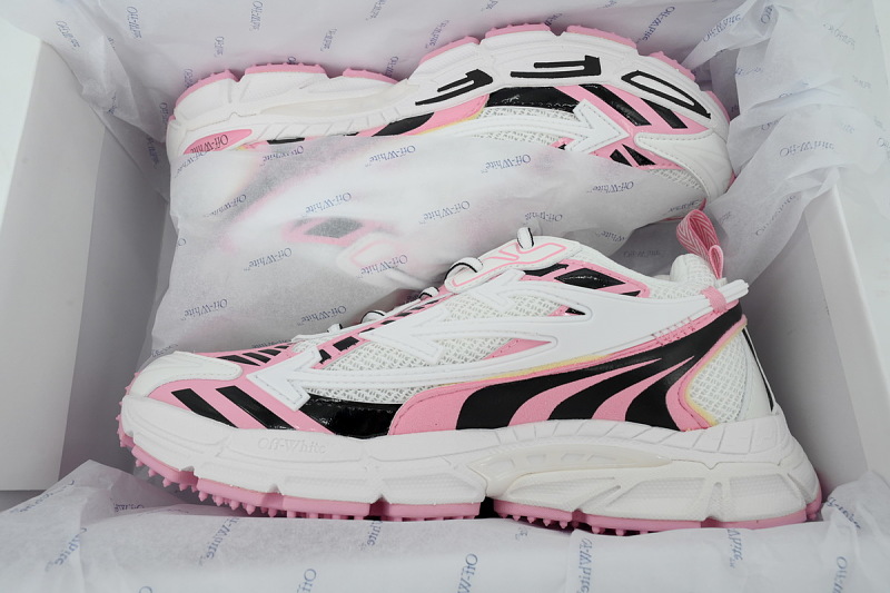 【CP3MI】白粉 OFFWHITE跑鞋系列 OWIA289S 26FAB00 1013C FF-WHITE Out Of White-Pink