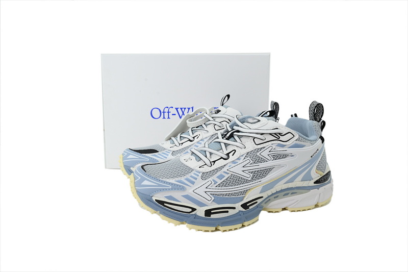 【CP3MI】蓝白 OFFWHITE跑鞋系列 OWIA289S 26FAB00 1054C FF-WHITE Out Of Blue And White