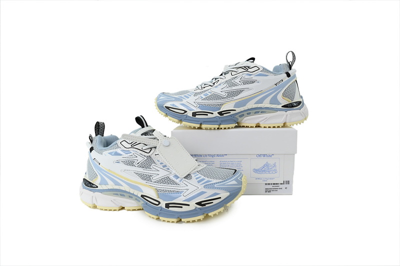 【CP3MI】蓝白 OFFWHITE跑鞋系列 OWIA289S 26FAB00 1054C FF-WHITE Out Of Blue And White