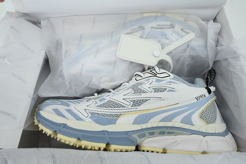 【CP3MI】蓝白 OFFWHITE跑鞋系列 OWIA289S 26FAB00 1054C FF-WHITE Out Of Blue And White