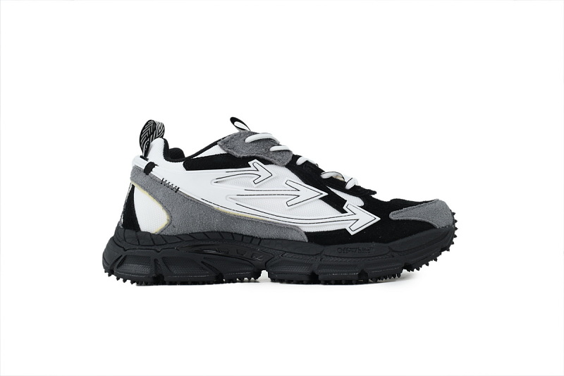 【CP3MI】黑白 OFFWHITE跑鞋系列 OMIA295S 26LEA00 10110 FF-WHITE Out Of Black And White