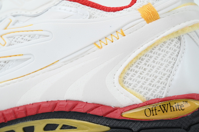 【CP3MI】黑白红 OFFWHITE跑鞋系列 OWIA289F 25LEA001 0063 FF-WHITE Out Of Black White Red