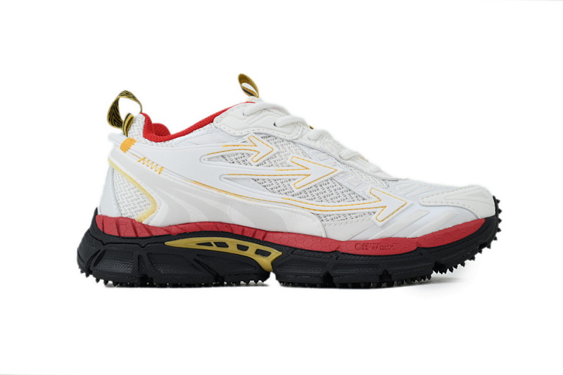 【CP3MI】黑白红 OFFWHITE跑鞋系列 OWIA289F 25LEA001 0063 FF-WHITE Out Of Black White Red
