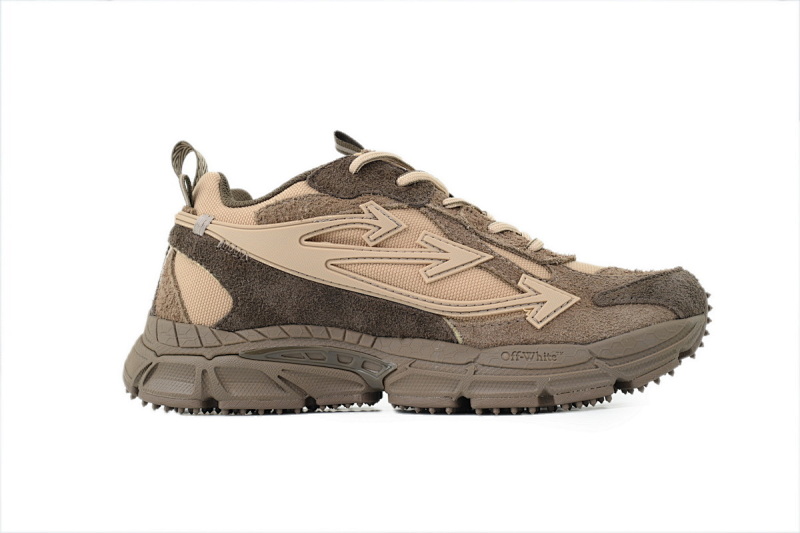 【CP3MI】咖啡棕 OFFWHITE跑鞋系列 OWIA28F 25LEA001 0062 FF-WHITE Out Of Coffee Brown