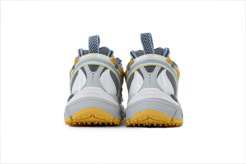 【CP3MI】黄灰 OFFWHITE跑鞋系列 OMIA295S 26FAB002 4C16 FF-WHITE Out Of Yellow Gray