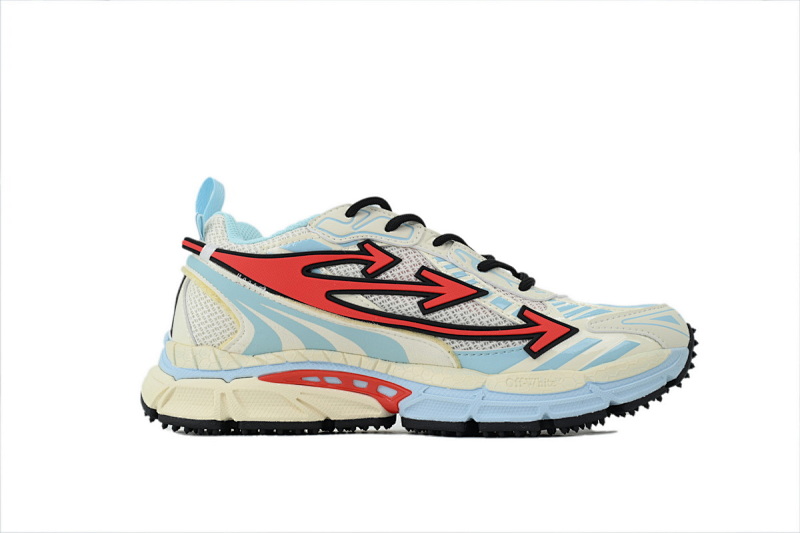 【CP3MI】粉蓝 OFFWHITE跑鞋系列 OMIA295S 26FAB005 7626  FF-WHITE Out Of Powder Blue